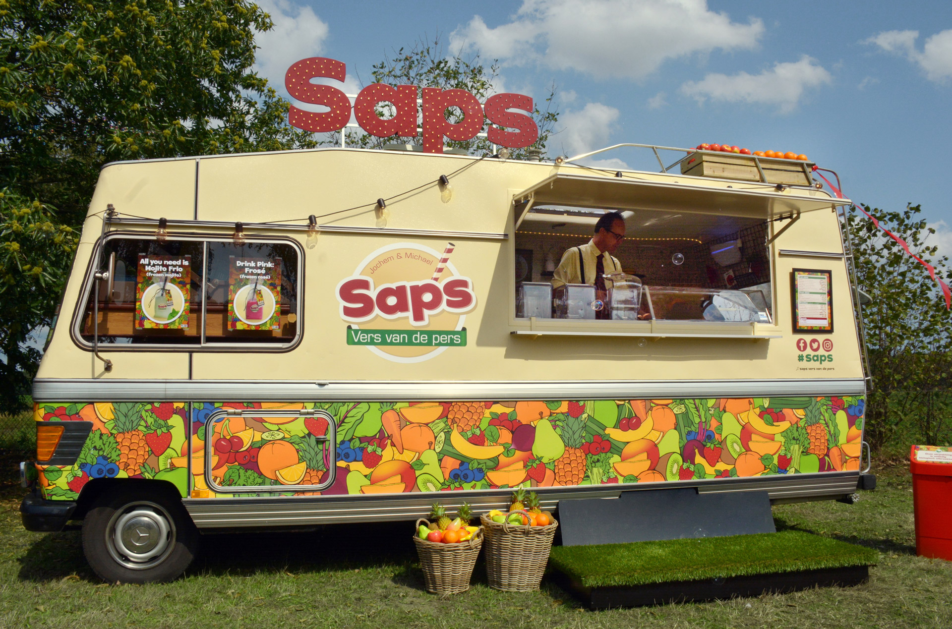 Foodtruck van Saps